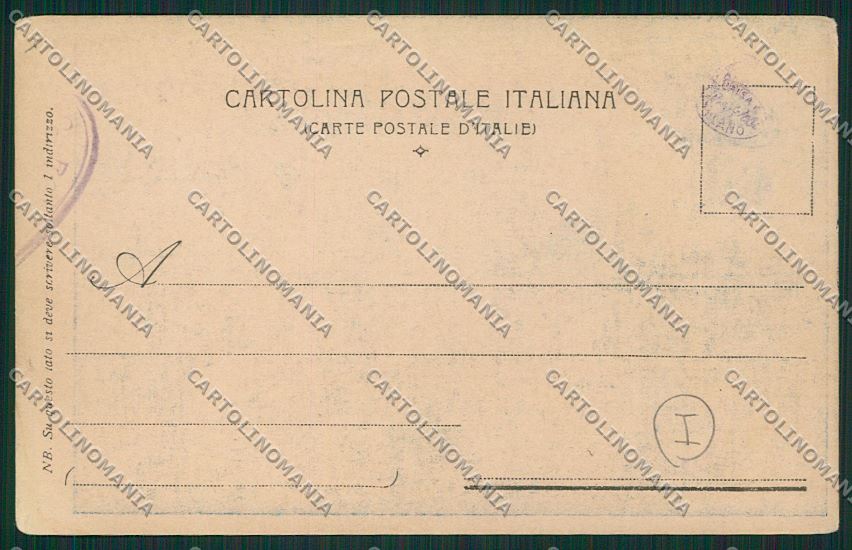 Como Città Militari Artiglieria cartolina QK3248 – retro