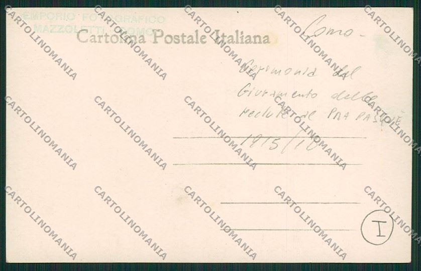 Como Città Foto cartolina QK3256 – retro