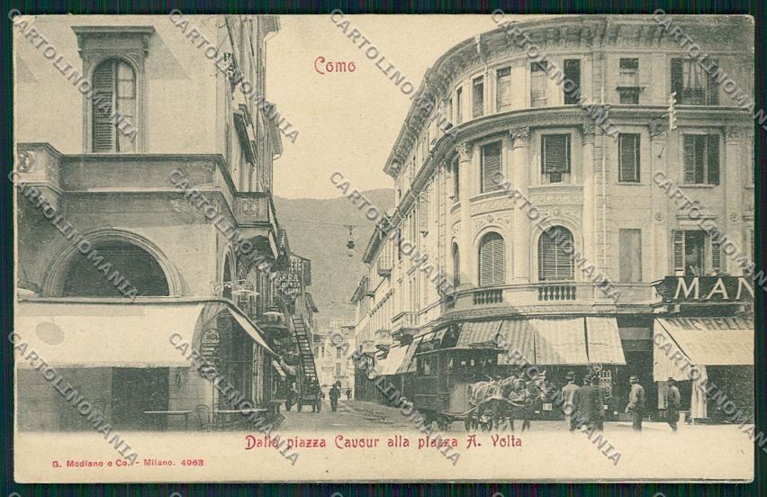 Como Città Tram cartolina QK3278 – fronte
