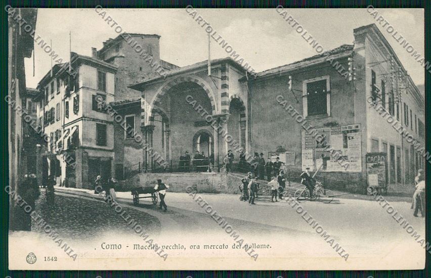 Como Città SCOLLATA cartolina QK3285 – fronte