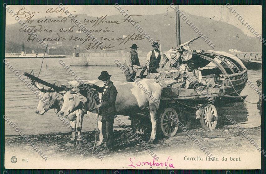Como Città Buoi cartolina QK3287 – fronte