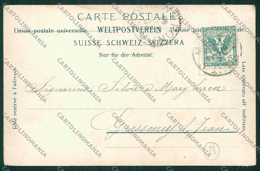 Como Città Buoi cartolina QK3288 – retro