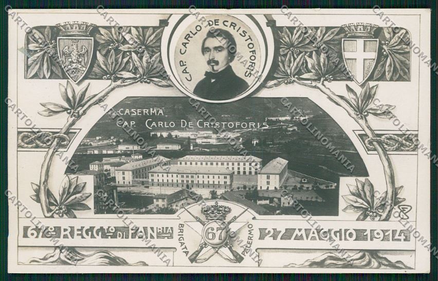 Como Città Militari Fanteria Foto cartolina QK3289 – fronte