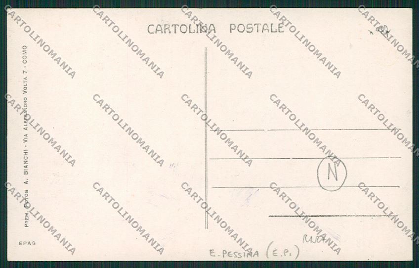 Como Città Militari Fanteria Foto cartolina QK3289 – retro