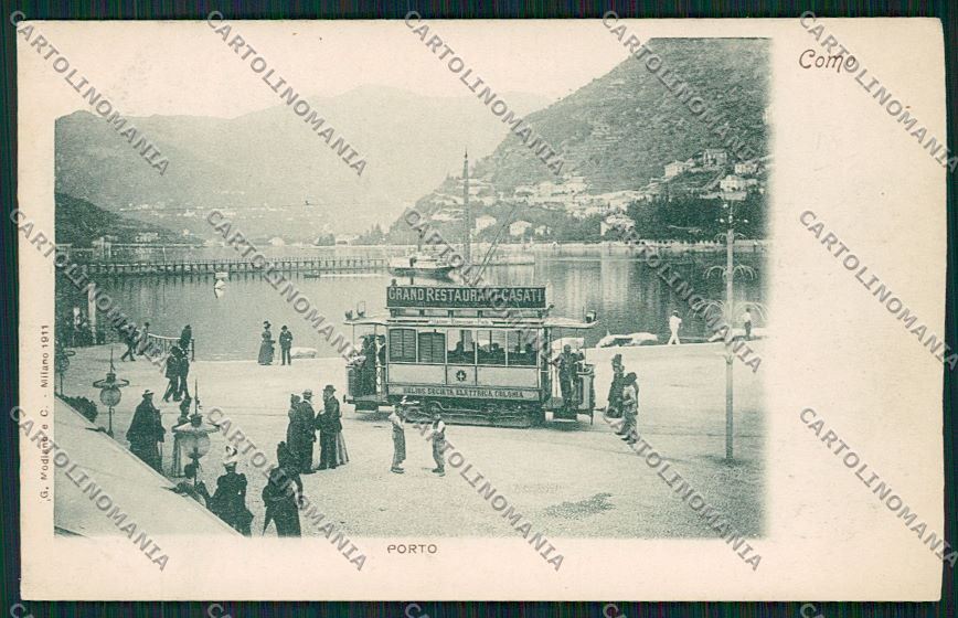 Como Città Tram cartolina QK3303 – fronte