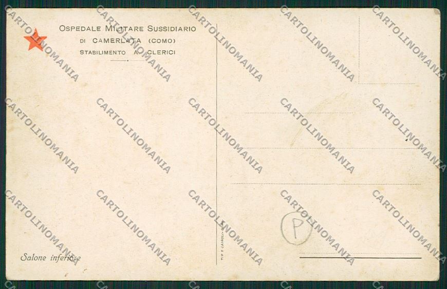 Como Città Ospedale Militare cartolina QK3307 – retro