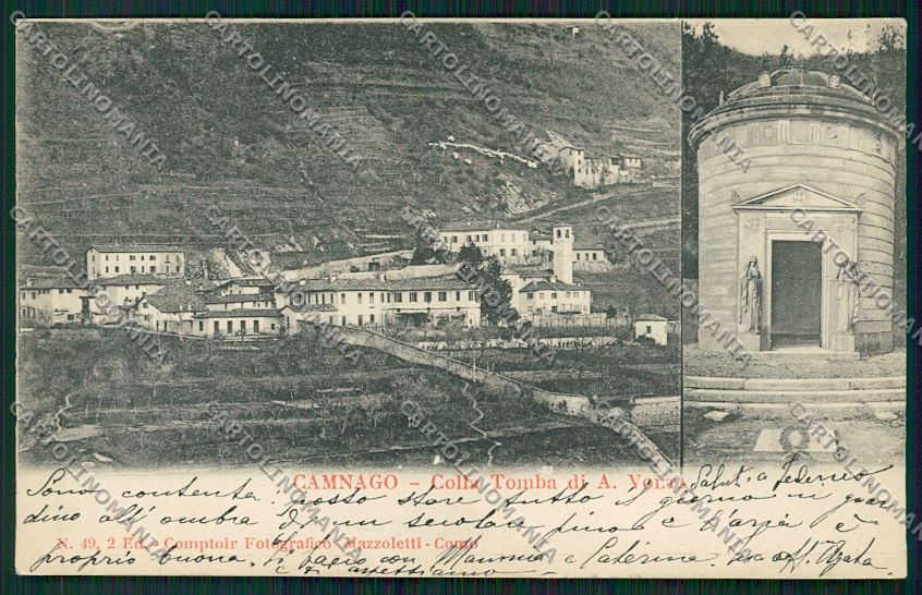 Como Camnago cartolina QK3324 – fronte
