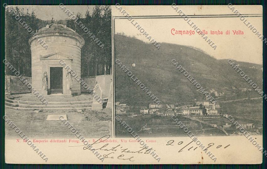 Como Camnago cartolina QK3325 – fronte