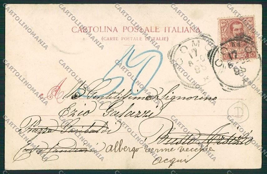 Como Brunate San Maurizio cartolina QK3337 – retro