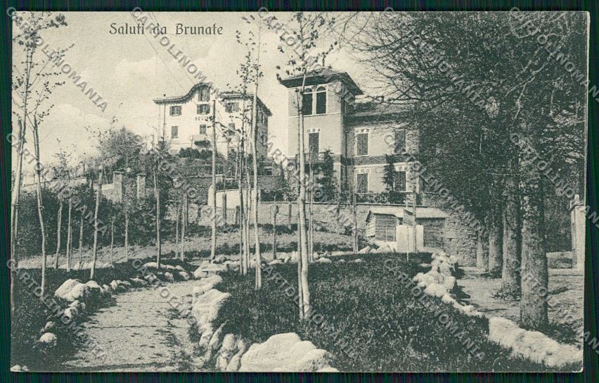 Como Brunate cartolina QK3341 – fronte