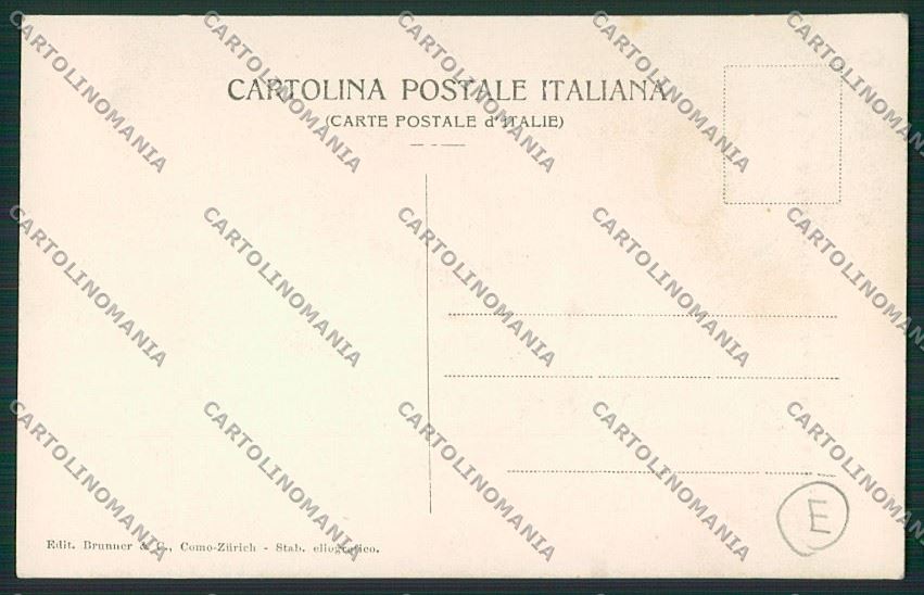 Como Brunate cartolina QK3343 – retro