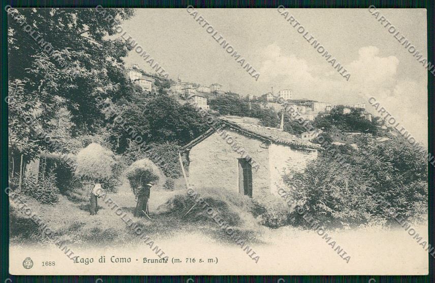 Como Brunate cartolina QK3348 – fronte