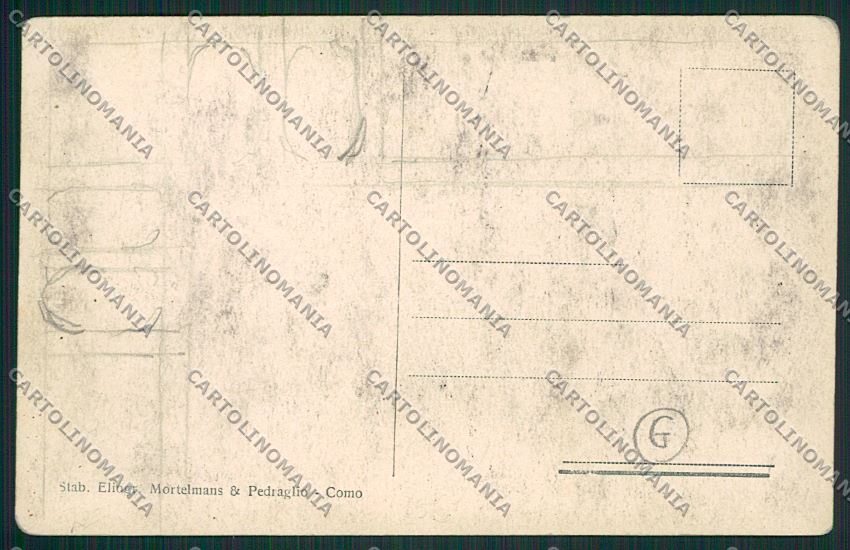Como Brunate San Maurizio cartolina QK3349 – retro