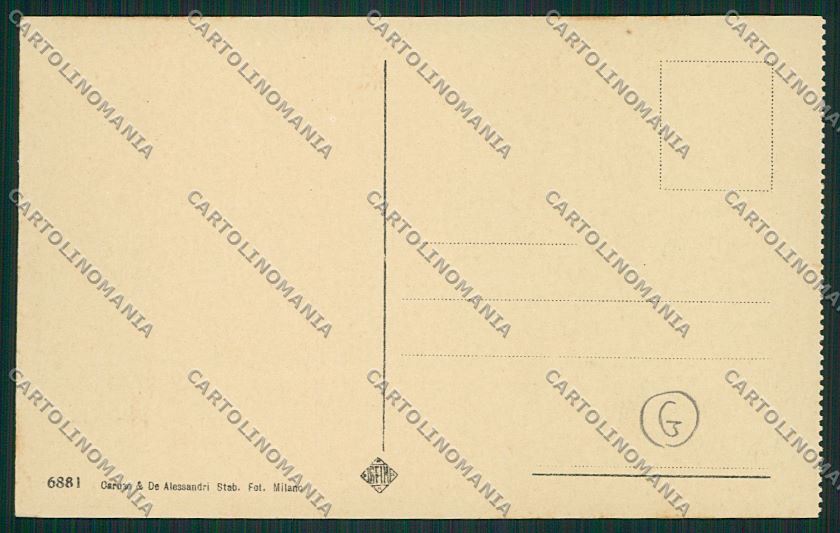 Como Brunate cartolina QK3350 – retro
