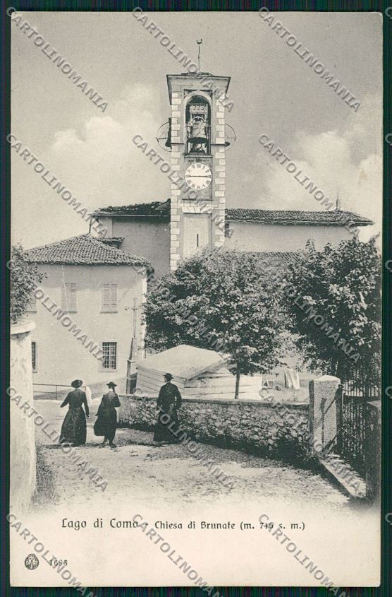 Como Brunate cartolina QK3351 – fronte