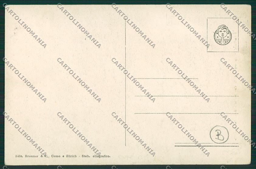 Como Brunate Funicolare cartolina QK3352 – retro