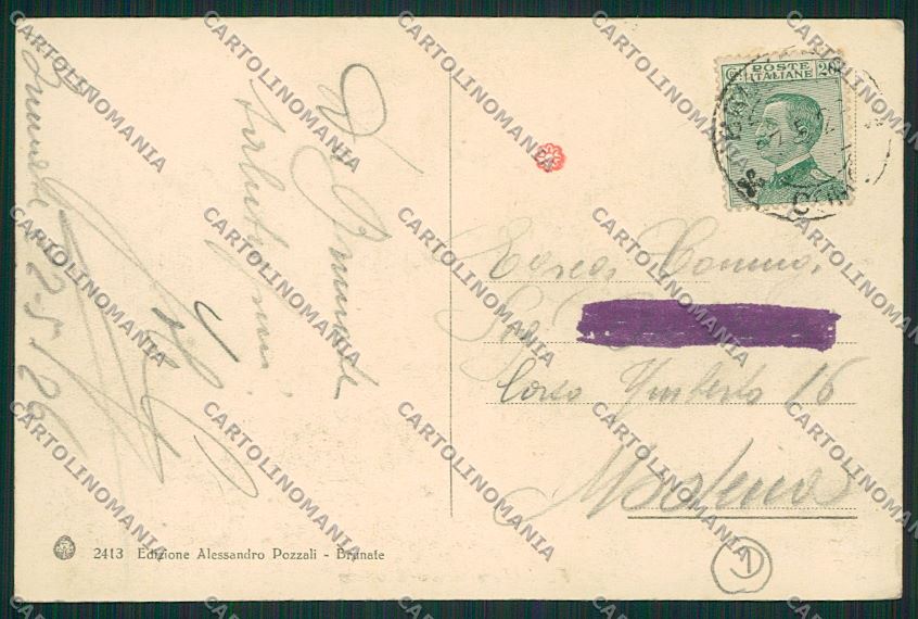 Como Brunate Funicolare cartolina QK3373 – retro