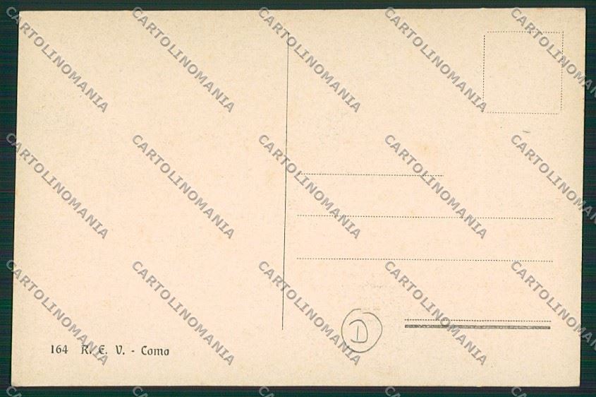 Como Brunate Funicolare cartolina QK3376 – retro