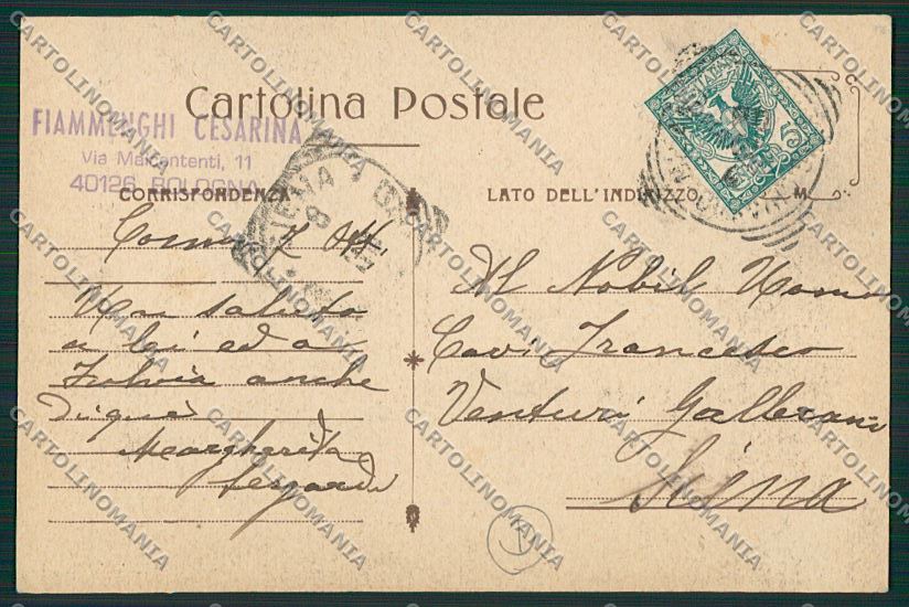 Como Brunate Funicolare cartolina QK3385 – retro