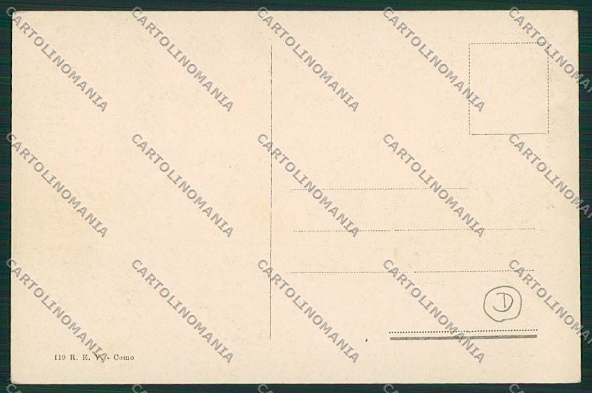 Como Brunate Funicolare cartolina QK3387 – retro