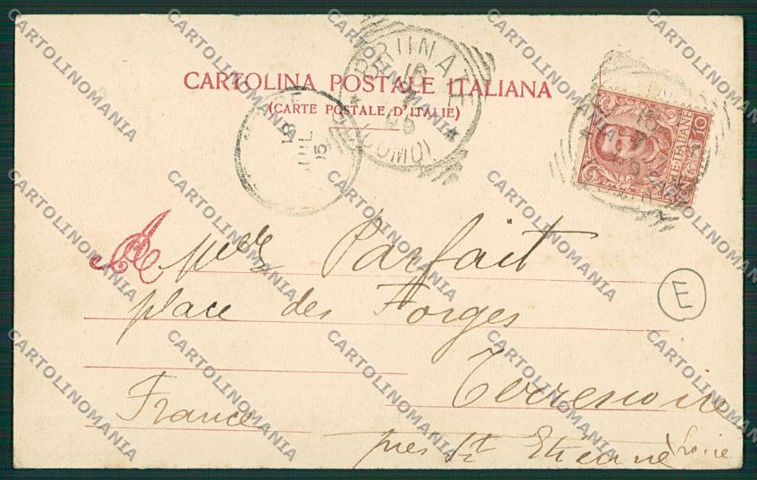 Como Brunate Funicolare cartolina QK3398 – retro