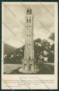 Como Brunate San Maurizio Faro Volta cartolina QK3415 – fronte