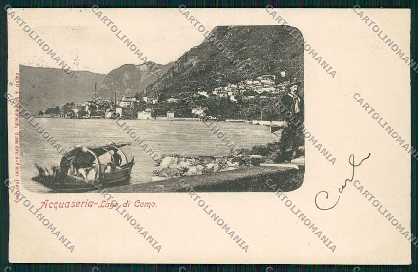 Como Acquaseria cartolina QK3424 – fronte