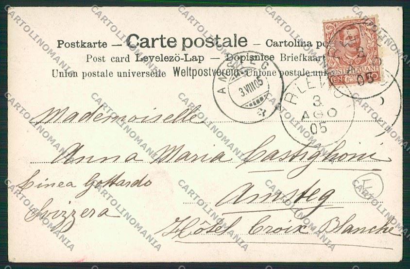 Como Blevio Foto cartolina QK3432 – retro