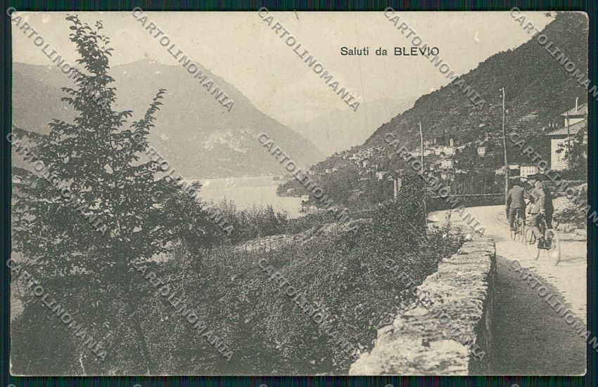 Como Blevio ABRASA PIEGA cartolina QK3434 – fronte