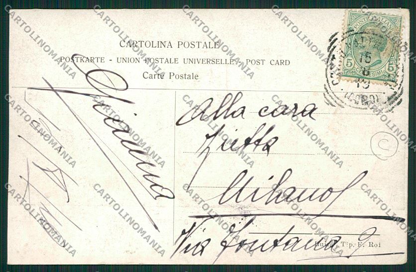 Varese Bedero cartolina QK3443 – retro