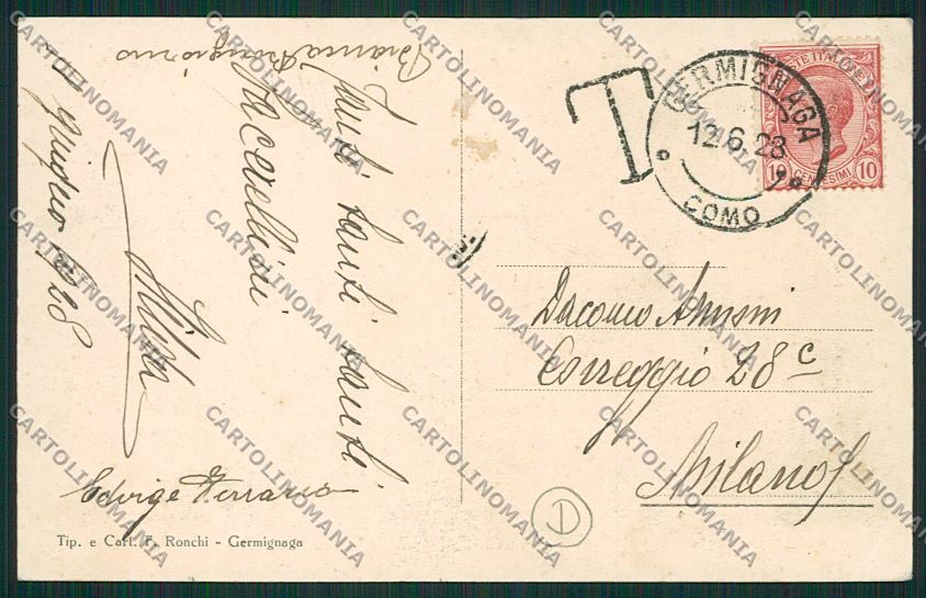 Varese Bedero cartolina QK3449 – retro