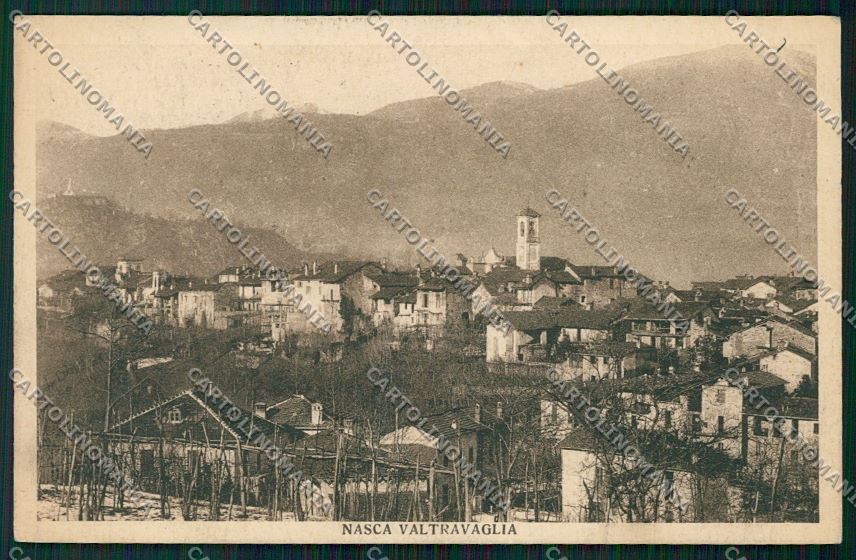 Varese Castelveccana Nasca cartolina QK3465 – fronte