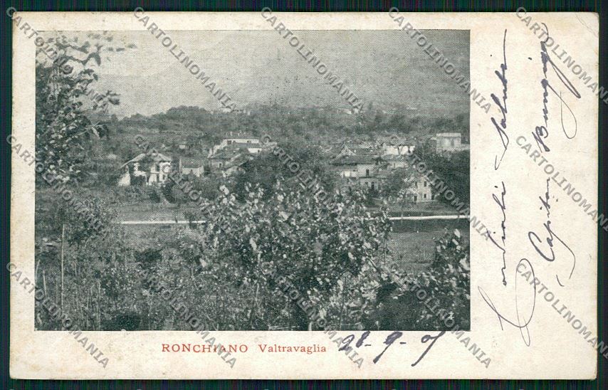 Varese Castelveccana Ronchiano cartolina QK3469 – fronte