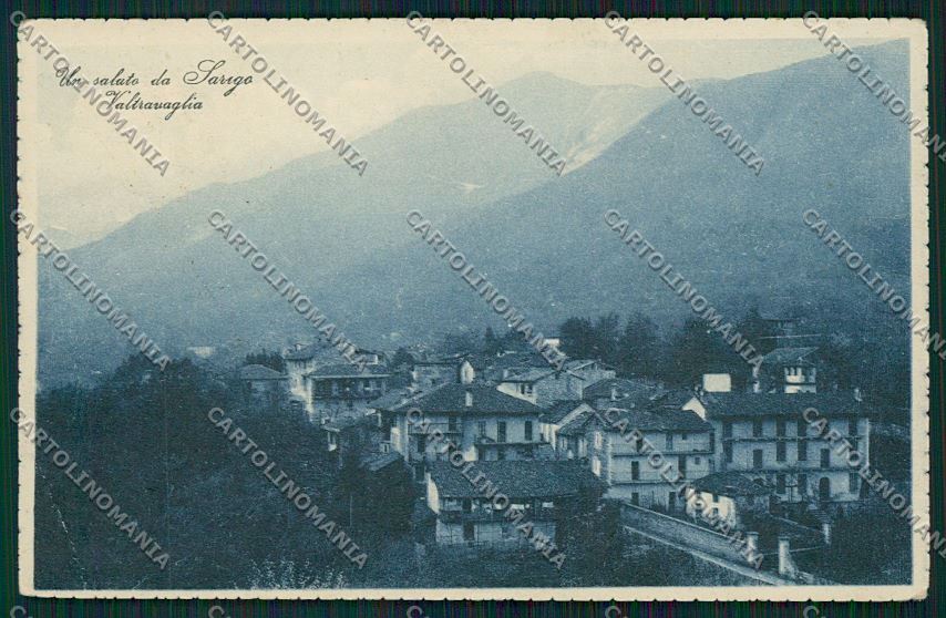 Varese Castelveccana Sarigo PIEGA cartolina QK3470 – fronte