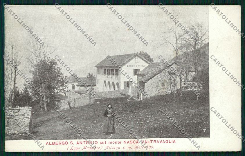 Varese Castelveccana Sant'Antonio Nasca cartolina QK3479 – fronte