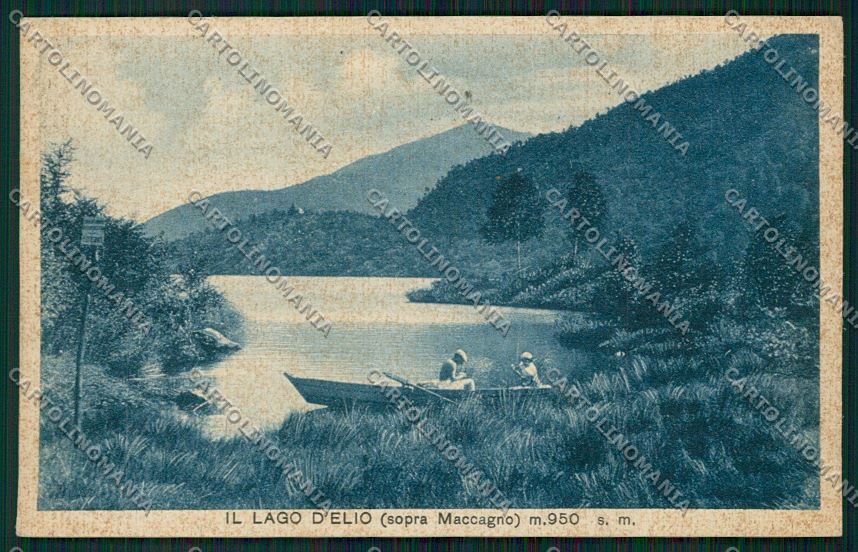 Varese Maccagno Lago d'Elio cartolina QK3490 – fronte