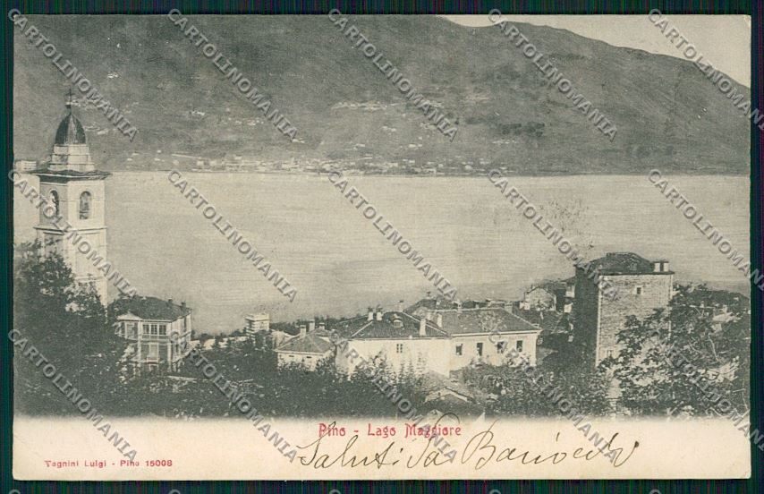 Varese Pino PIEGA cartolina QK3508 – fronte