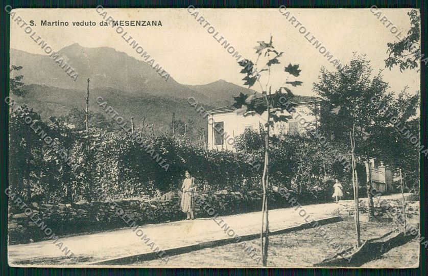 Varese Mesenzana San Martino SCOLLATA cartolina QK3537 – fronte