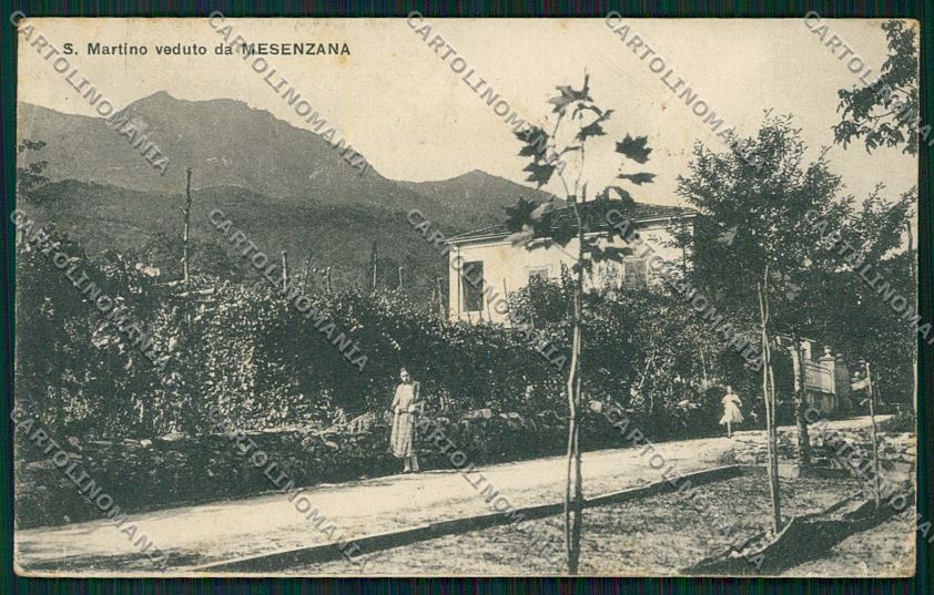 Varese Mesenzana San Martino PIEGA cartolina QK3539 – fronte