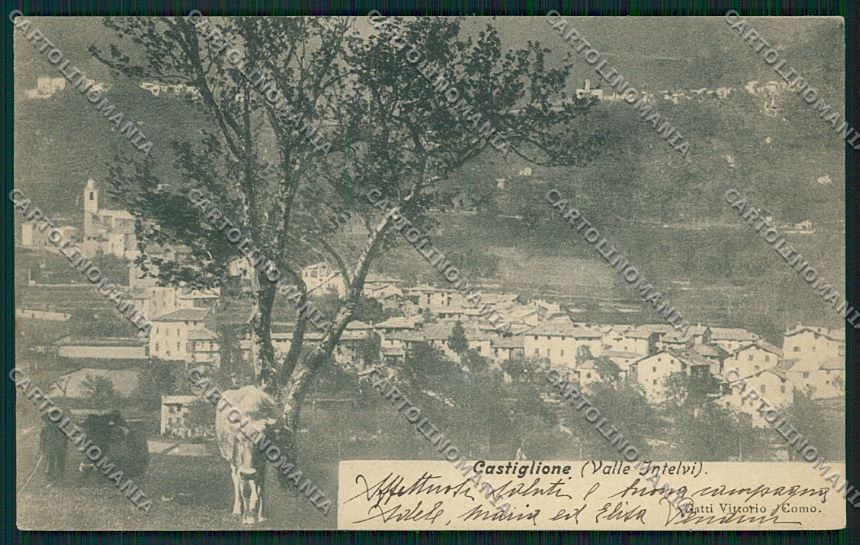 Como Castiglione d'Intelvi cartolina QK3553 – fronte