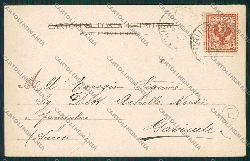 Como Castiglione d'Intelvi cartolina QK3557 – retro