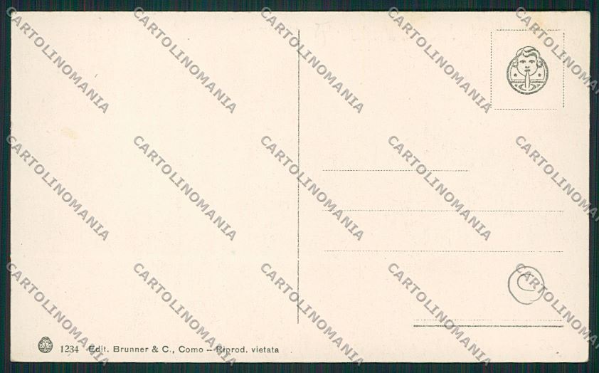 Como Lanzo d'Intelvi Funicolare cartolina QK3565 – retro