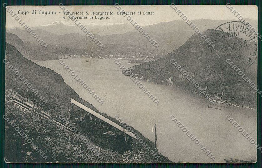 Como Lanzo d'Intelvi Funicolare cartolina QK3566 – fronte
