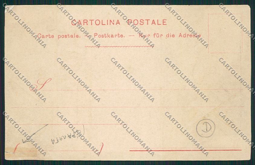 Como Lanzo d'Intelvi RIPARATA cartolina QK3569 – retro
