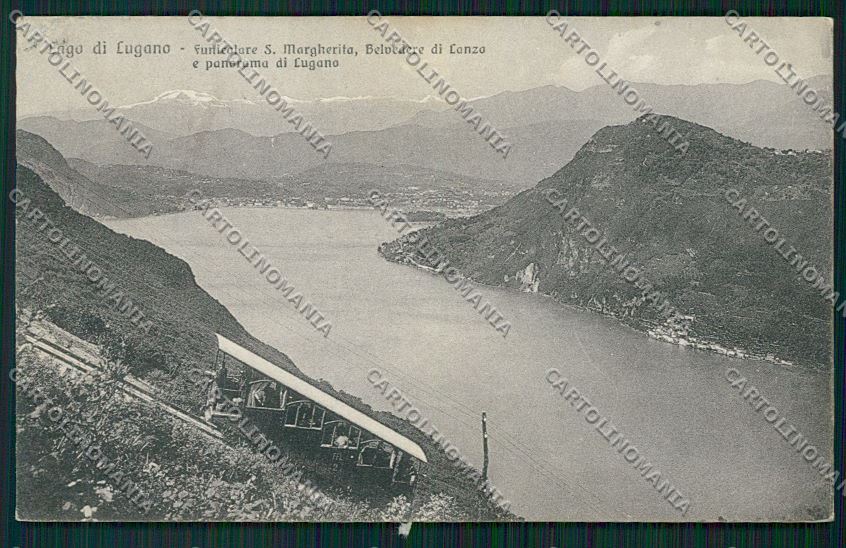 Como Lanzo d'Intelvi Funicolare PIEGHINA cartolina QK3573 – fronte