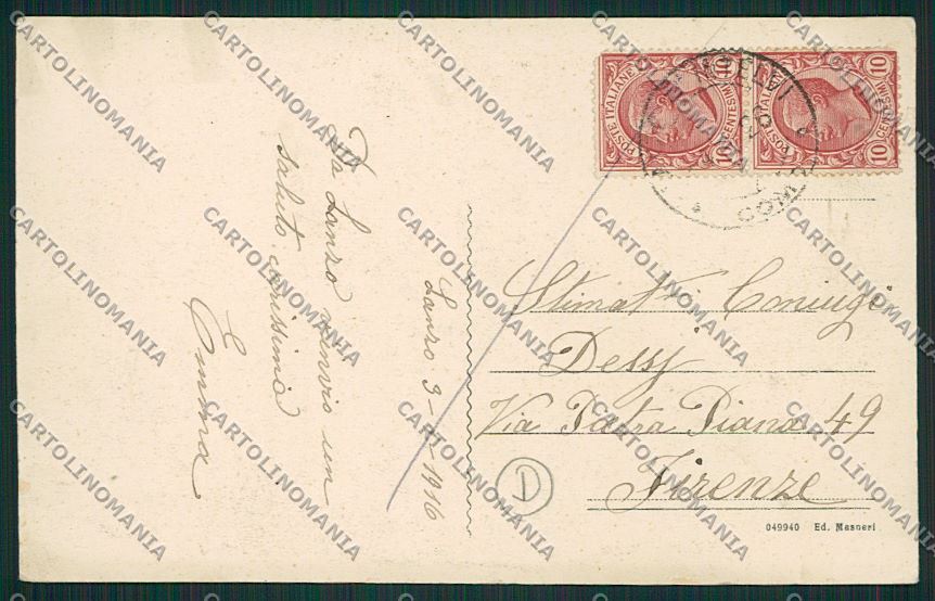 Como Lanzo d'Intelvi cartolina QK3576 – retro