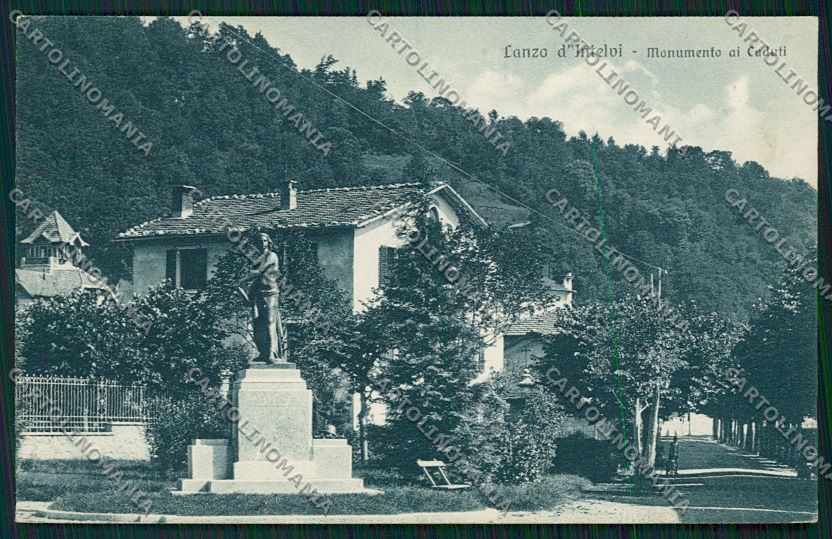 Como Lanzo d'Intelvi cartolina QK3582 – fronte