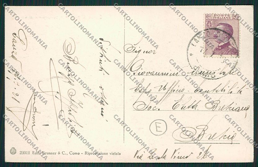 Como Lanzo d'Intelvi cartolina QK3582 – retro