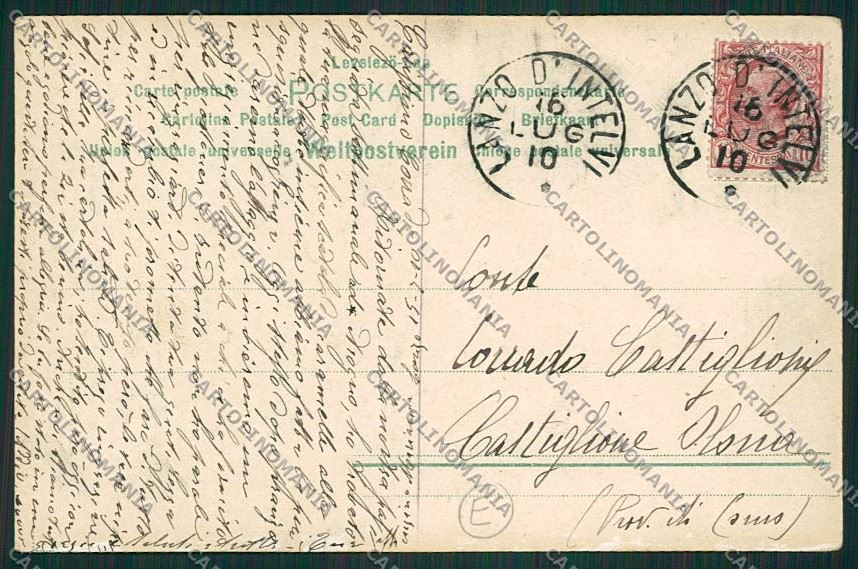 Como Lanzo d'Intelvi cartolina QK3583 – retro