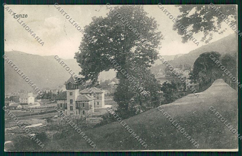 Como Lanzo d'Intelvi cartolina QK3587 – fronte